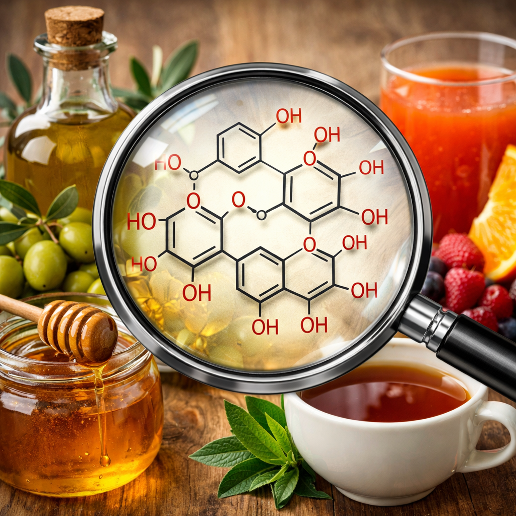 اندازه‌گیری پلی‌فنل‌ها