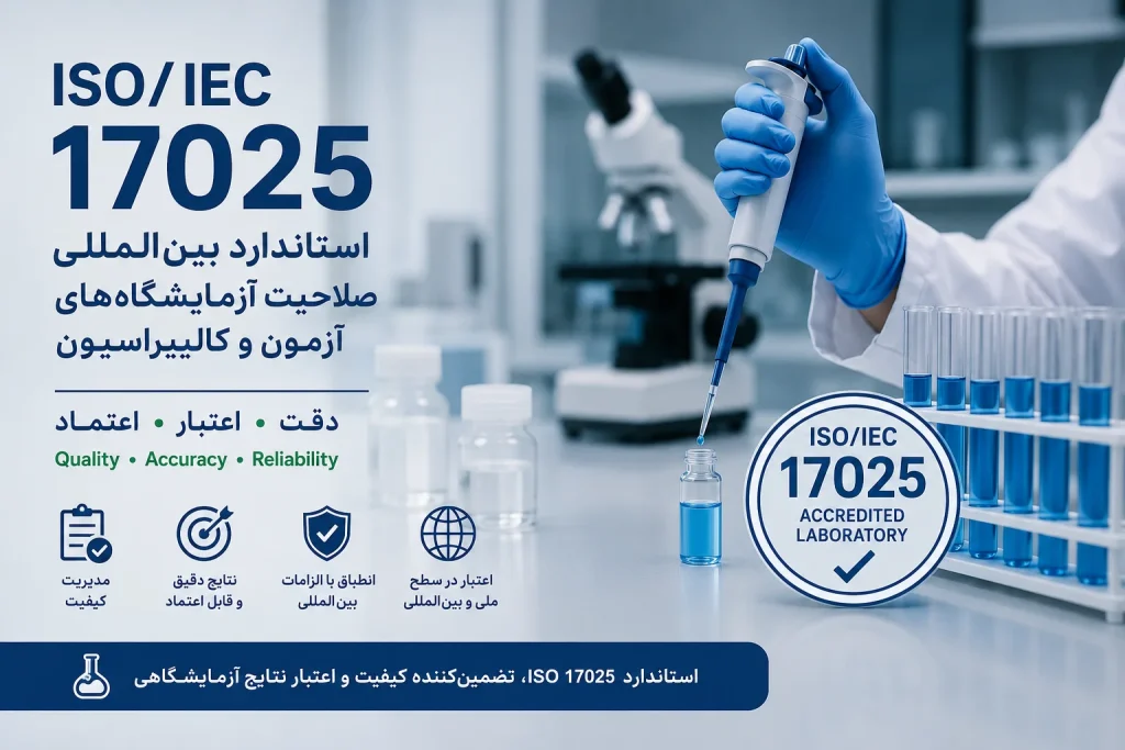 استاندارد ISO 17025 در آزمایشگاه کنترل کیفیت