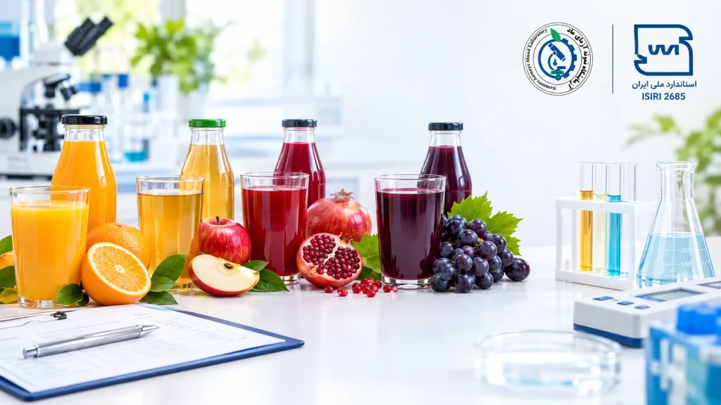 خلاصه استاندارد 2685 آبمیوه و آزمون‌های کنترل کیفیت