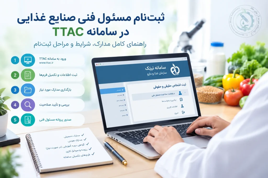 ثبتنام مسئول فنی، سامانه TTAC